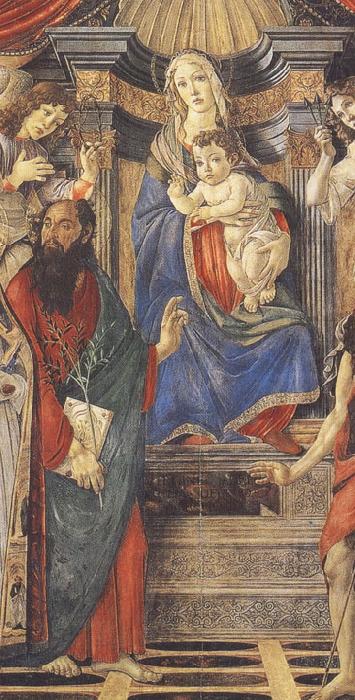 Sandro Botticelli St Barnabas Altarpiece (mk36) oil painting picture